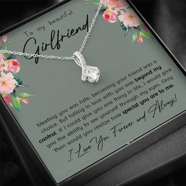 Beautiful Girlfriend Alluring Beauty Necklace - Love You This Much